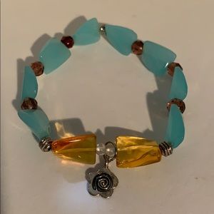 Light Blue Stretch Bracelet